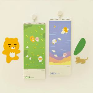 2023 에이프릴샤워 슬림 벽걸이 캘린더