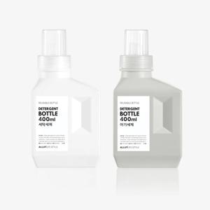 세탁 세제 소분용기 세제통 공병 400ml