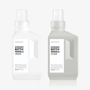 세탁 세제 소분용기 세제통 공병 1000ml