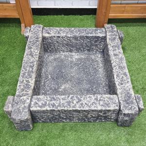 특대형 정사각 우물 수반 수경정원 인테리어 실내연못 베란다정원 테라스꾸미기 분수대