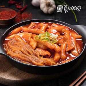 옥이네 쫄볶이 420g 밀키트 1팩 (밀떡+어묵+쫄면+액상소스)