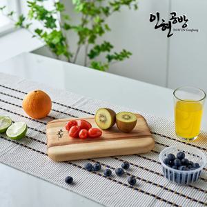 호주 캄포 원목 미니 플레이트 - 미니빈티지