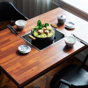 모리 인덕션테이블 전기쿡탑 4인용 고기집 식당용 업소용 식탁