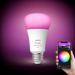 PHILIPS 휴 화이트&컬러 앰비언스 1100 루멘 9W 스마트전구