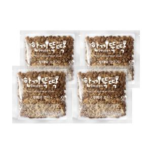 한끼뚝딱 클래식 국산 강아지사료 샘플 50g x 4개 4종