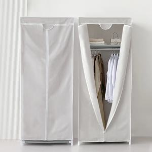 린넨패브릭 커버형 조립식 비키니 옷장 드레스룸 심플형