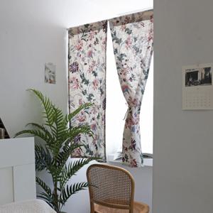 클래식플라워 조각가리개커튼