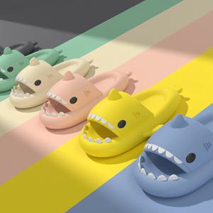 층간소음 미끄럼 방지 상어슬리퍼 욕실화 실내화 6colors