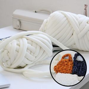 자이언트 빅 얀 실 루피 벨벳 뜨개실 망고실 2cm 500g