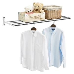 1단 접이식 다용도행거 WH1080-(32) 1단 선반 가로80CM,세로32CM