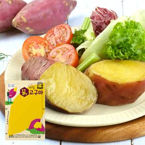 바로드숑 실온보관 간편식 개별포장 고구마 2종(슬라이스,통) 1팩