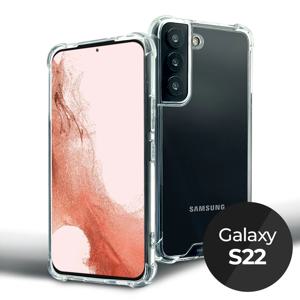 갤럭시 S22 범퍼 투명 방탄 케이스 + 우레탄필름