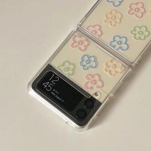 Soft flower 제트플립 젤하드 케이스 (갤럭시)