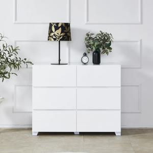 케리 UV 하이그로시 1000 3단 서랍장(MR_UW0030)