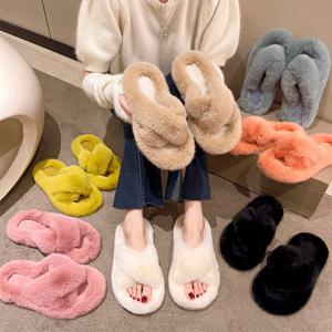 [해외] 포근한 털 실내화 겨울 슬리퍼 7colors 6size