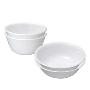 저스트화이트 공기&대접 4P 세트