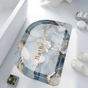 3세대 욕실 화장실 마블 규조토 발매트