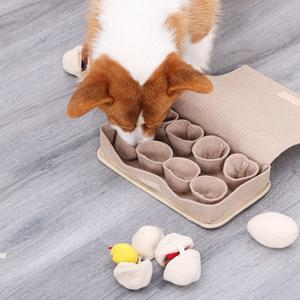 강아지 계란한판인형 노즈워크