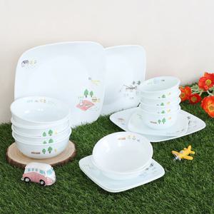 이지위켄드 사각 4인 16P 홈세트