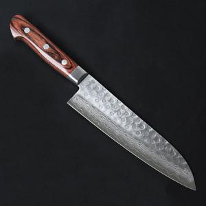 VG10 해머드 다마스커스 산토쿠 180mm