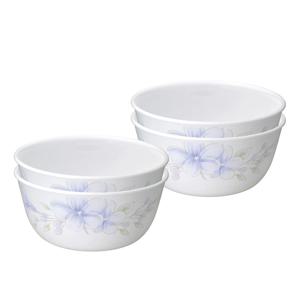 보라꽃 면기(소) 4P 세트