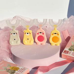 유아칫솔 칫솔모 세트 아기칫솔 실리콘 어린이 U자형
