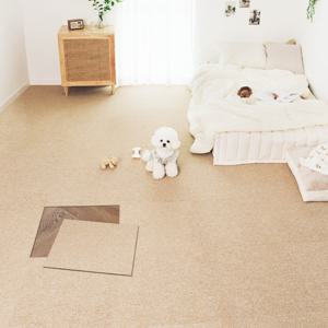 강아지 고양이 미끄럼방지 셀프시공 카페트매트 60X60 1P (3Colors)