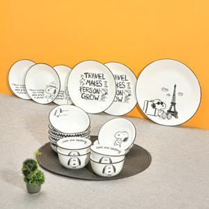 스누피앤찰리에디션 4인 16P 코리안 베스트셀러세트