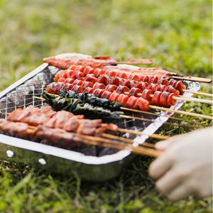 캠핑용 꼬치 그릴 일회용 바베큐 화로