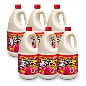 매직싹 배수구클리너 2L 6개 배수구세정제 뚜러뻥