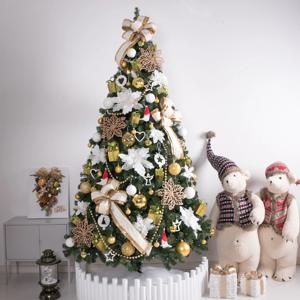 크리스마스 트리 나무 장식 풀세트 비드유니크 PVC 250cm (단면) 성탄절