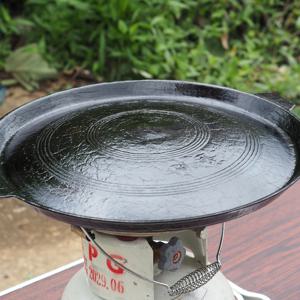 양면 고기 불판 무쇠 캠핑 그리들 삼겹살 팬 39CM