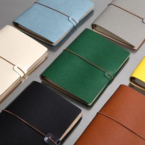 A5 빈티지 가죽 만년 6공 다이어리 9colors