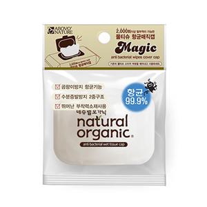 2,000회 재사용가능 리필물티슈캡 항균S마크 획득 휴대용 매직캡