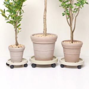 이동식 화분받침대 물받침형 3size 바퀴달린 화분정리대 다이 진열대 거치대 거실화분대