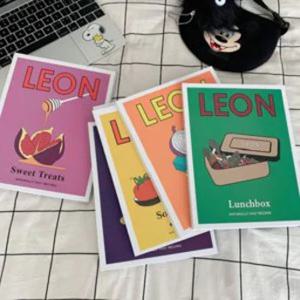 촬영소품 레옹 잡지 LEON 잡지 책 노트 6color