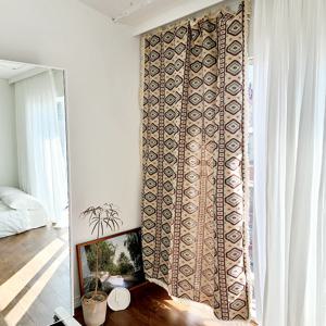 다이아패턴 자가드 에스닉 블랭킷 쇼파커버 140x220/블랭킷/소파커버/러너/가리개