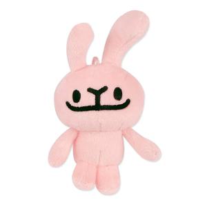 바글바글 하토씨 마스코트 토끼인형 13cm_핑크