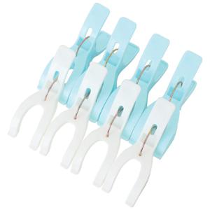 하늬 트윈집게 8P 다용도 빨래집게 큰집게 이불집게 봉집게