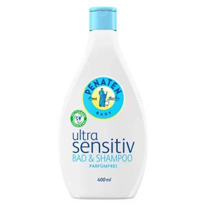 [해외] 베이비 울트라 센서티브 샴푸 앤 샤워젤 400ml x 2개 세트