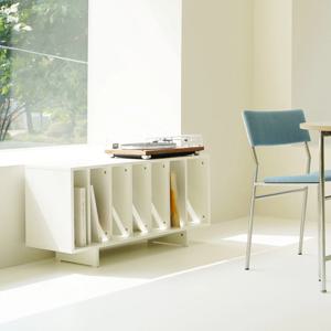 재즈 낮은 LP 수납장 책장 진열장 3colors