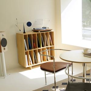 재즈 높은 LP 수납장 책장 진열장 3colors
