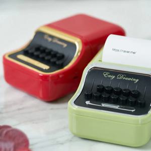 블루투스 네임스티커 프린터 라벨 이름스티커 기계 + 라벨지포함 2colors