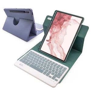 삼성 갤럭시탭 S8 S7 11인치 공용 S펜수납 콤비 회전 블루투스 키보드 북커버 케이스