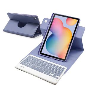 갤럭시탭S6 라이트 Lite 10.4 콤비 회전 블루투스 키보드 S펜수납 케이스p610
