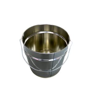 공캔 페인트통 사이깡 빈깡통 다용도캔 화분 철캔 원형4L 사이깡 뚜껑 X 손잡이O