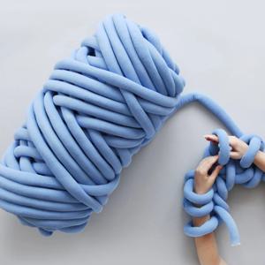 [해외] 자이언트얀 1kg 패브릭/벨벳얀 점보얀 손뜨개 핸드니팅 DIY