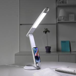 고속 무선충전 플립 LED 책상용 스탠드 학생용 시력보호 MLW17
