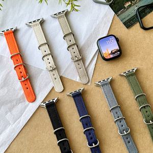 애플워치 슬림 나토밴드 38/40/41mm SNT-03 아미그린