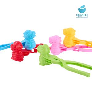 스노우볼 메이커 눈오리집게 오리눈집게 눈오리 (9. 작은 공룡)